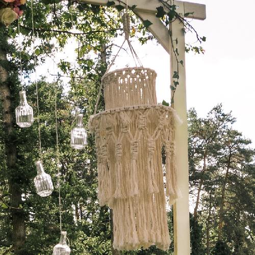 Suspension en Macramé